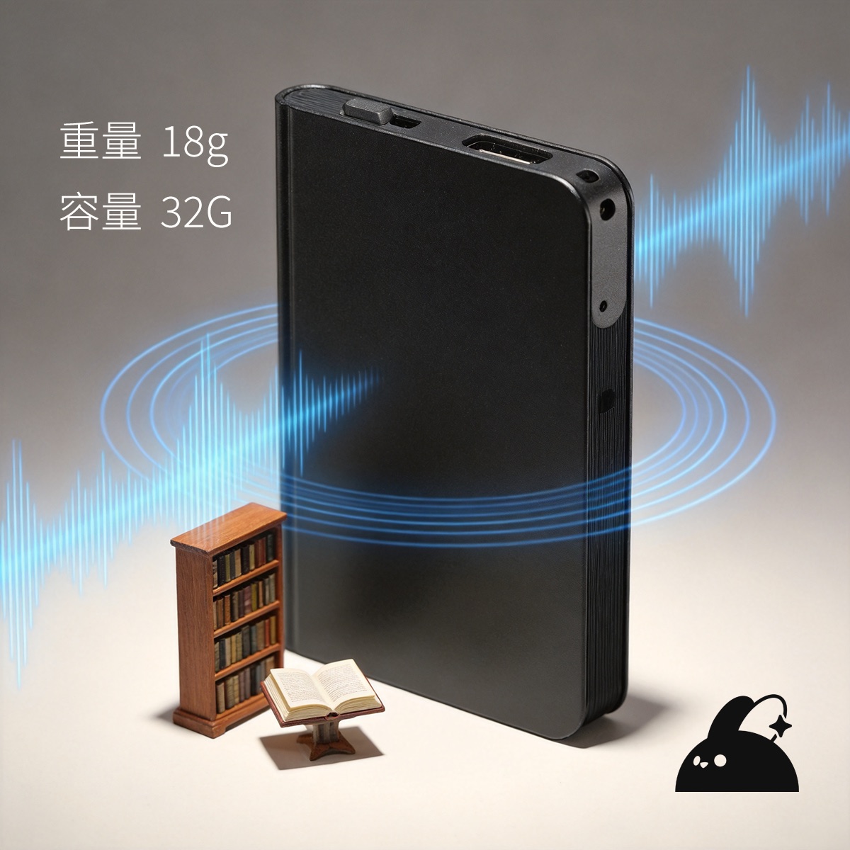 AI智能录音书形挂件 thumbnail 4